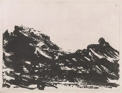 A new method of assisting the invention in drawing original compositions of landscape Pl.09 by Александр Козенс, 1785 —…