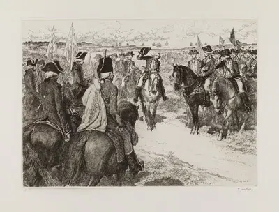 Капитуляция Корнуоллиса by Ф. Луис Мора, 1932 — digital art print download