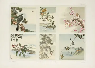 The ornamental arts of Japan Pl.018 by George Ashdown Audsley, 1882 — digital art print download