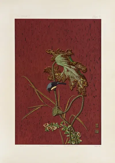 The ornamental arts of Japan Pl.062 by George Ashdown Audsley, 1882 — digital art print download