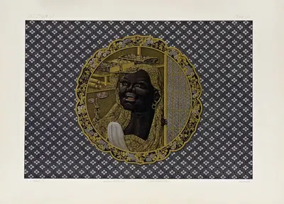 The ornamental arts of Japan Pl.069 by George Ashdown Audsley, 1882 — digital art print download