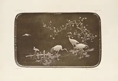 The ornamental arts of Japan Pl.081 by George Ashdown Audsley, 1882 — digital art print download