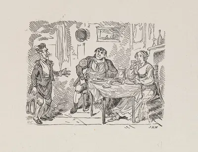 Иллюстрации для Универсального певца Pl.03 by Джордж Круикшанк, 1825 — digital art print download