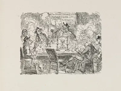 Иллюстрации для Универсального песенника Пл.15 by Джордж Круикшанк, 1825 — digital art print download