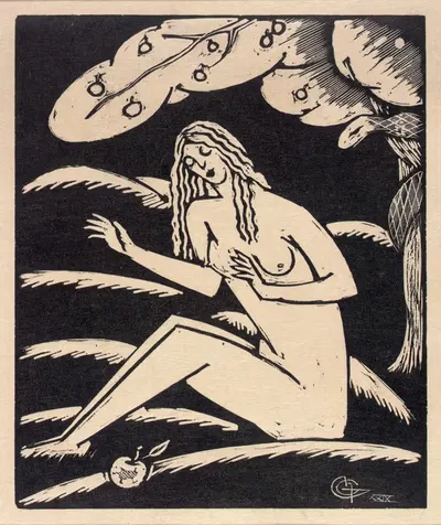 Untitled (Eve) by Hendrik Glintenkamp, 1929 — digital art print download