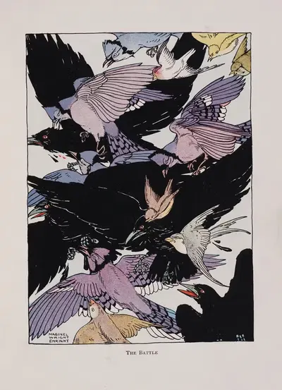 The battle by Maginel Wright Enright, 1907 — digital art print download