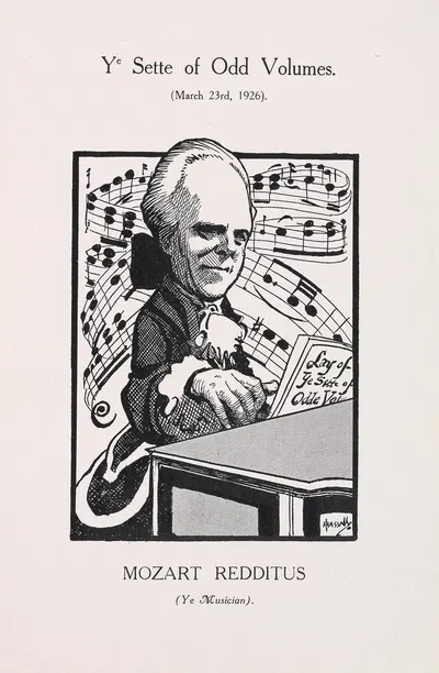 Mozart redditus by John Hassall — digital art print download