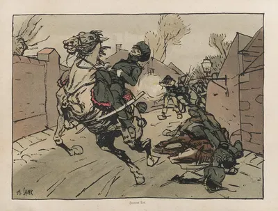 Вход во Францию (1814-1815) Пл.4 by Анджело Янк, 1814-1815 — digital art print download