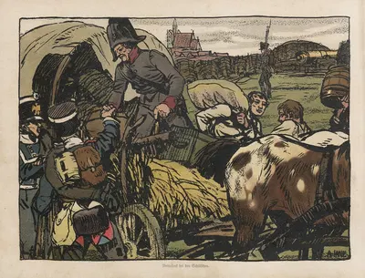 Десять лет немецкой нужды (1803-1812) Пл.4 by Анджело Янк, 1803-1812 — digital art print download