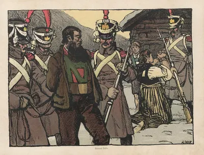 Десять лет немецкой нужды (1803-1812) Пл.7 by Анджело Янк, 1803-1812 — digital art print download