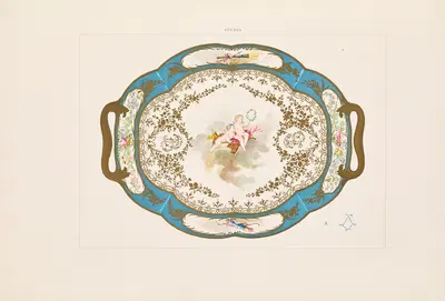 Мягкий фарфор Севра, пл. 01 by Эдуар Гарнье, 1892 — digital art print download