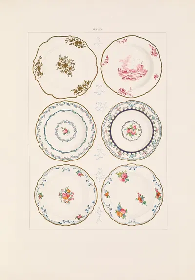 Мягкий фарфор Севра by Эдуар Гарнье, 1892 — digital art print download