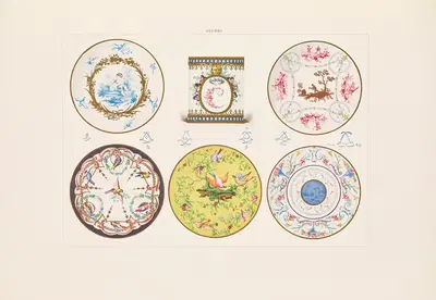 Мягкий фарфор Севра Пл.14 by Эдуар Гарнье, 1892 — digital art print download