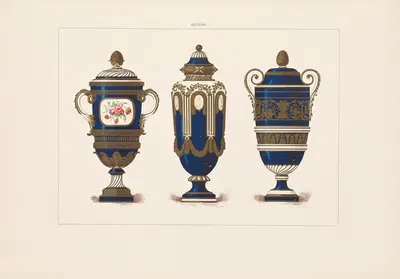 Мягкий фарфор Севра Пл.21 by Эдуар Гарнье, 1892 — digital art print download
