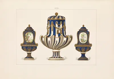 Мягкий фарфор Севра Пл.31 by Эдуар Гарнье, 1892 — digital art print download
