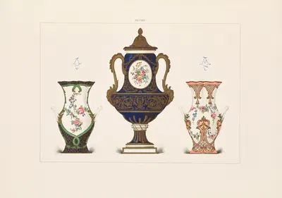 Мягкий фарфор Севра Пл.36 by Эдуар Гарнье, 1892 — digital art print download