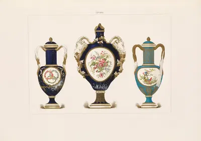 Мягкий фарфор Севра Пл.41 by Эдуар Гарнье, 1892 — digital art print download