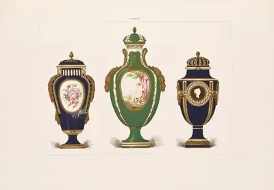 Мягкий фарфор Севра Пл.43 by Эдуар Гарнье, 1892 — digital art print download