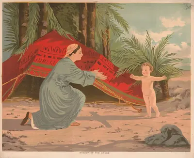Тень креста by Г.Ф. Гилман, 1871 — digital art print download