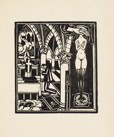 Спящая by Анри Ван Стратен, 1921 — digital art print download