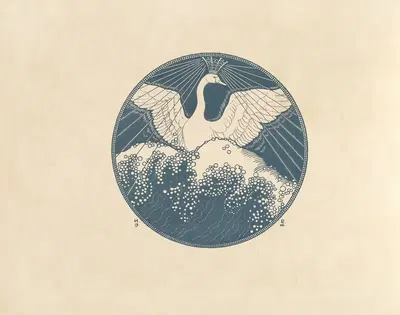 Сказка о царе Салтане Pl.03 by Иван Билибин, 1905 — digital art print download