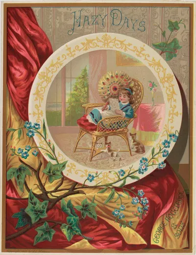 Туманные дни by Джозеф Л. Бламиер, 1882 — digital art print download