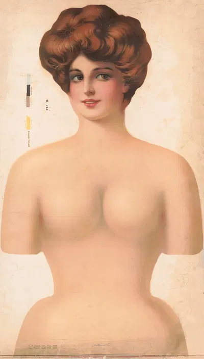 Антуанетта by Санарт Ко., 1906 — digital art print download