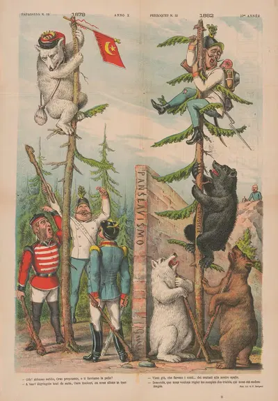 Пансловизм by Аугусто Гросси, 1882 — digital art print download