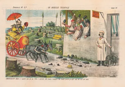 Триумфальный вход by Аугусто Гросси, 1878 — digital art print download