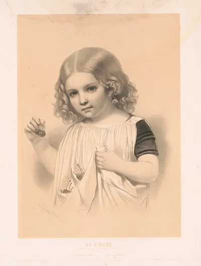 Фигура. Фокус, вишни by Эмиль Ласаль, 1851 — digital art print download