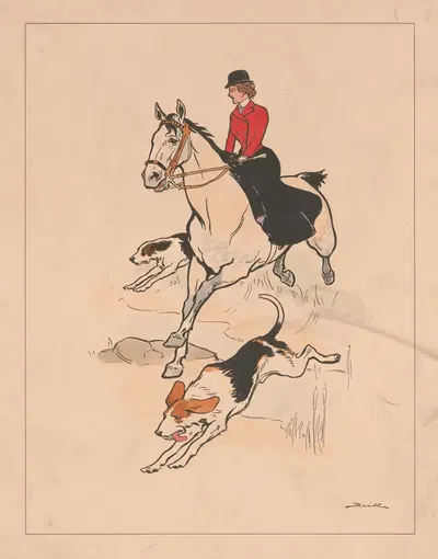 Полный крик by Джордж Р. Брилл, 1900 — digital art print download