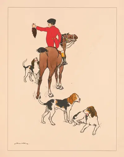 Кисть by Джордж Р. Брилл, 1900 — digital art print download