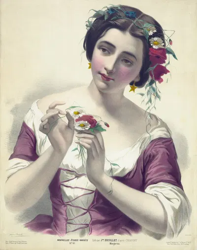 Маргарита by Жозефина Дюколле — digital art print download