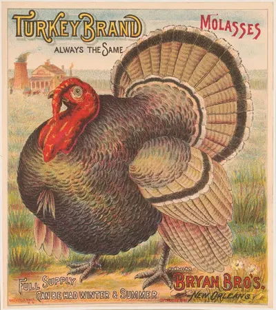 Turkey brand molasses. Bryan Bro's. New Orleans by Koeckert & Walle, 1891 — digital art print download