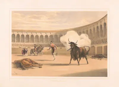Огненные бандерильи by Уильям Генри Лейк Прайс, 1860-1870 — digital art print download