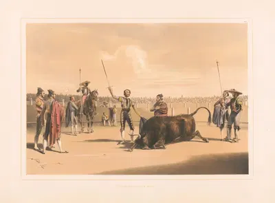 Смерть быка by Уильям Генри Лейк Прайс, 1860-1870 — digital art print download