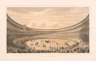 Плаза де торос в Мадриде by Уильям Генри Лейк Прайс, 1860-1870 — digital art print download
