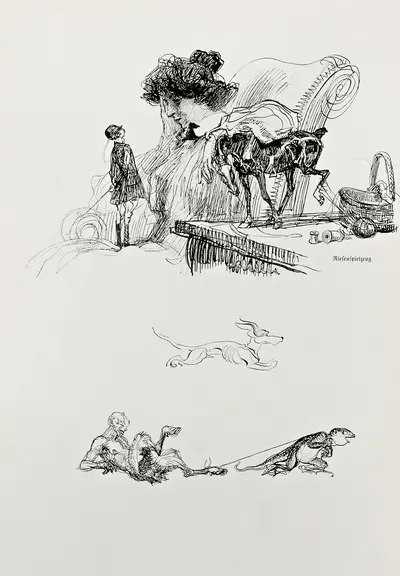 Эскизная книга Pl.082 by Генрих Клей, 1909 — digital art print download