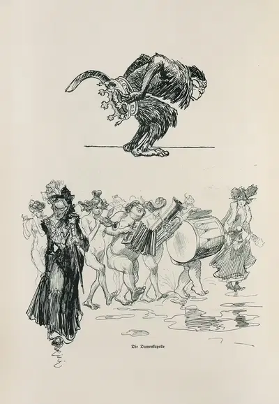 Альбом эскизов, пл. 19. by Генрих Клей, 1909 — digital art print download