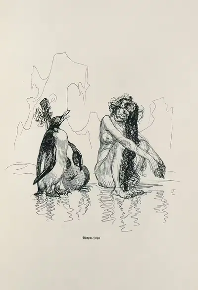 Альбом эскизов, Пл.52 by Генрих Клей, 1909 — digital art print download