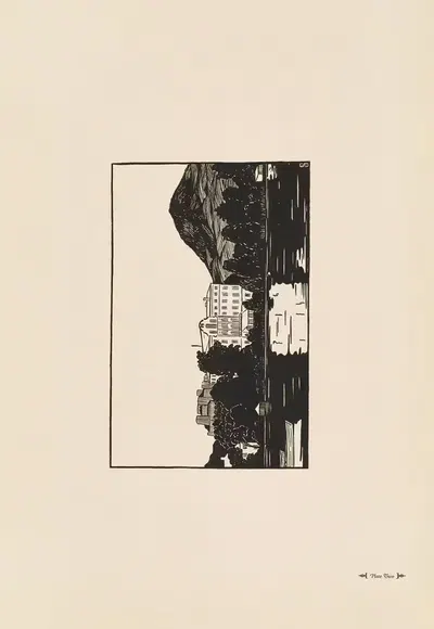 Леопольдскрон, дом Макса Рейнхарда, с юга by Люси Сейлер, 1920 — digital art print download