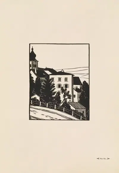 На Ноннберге by Люси Сейлер, 1920 — digital art print download