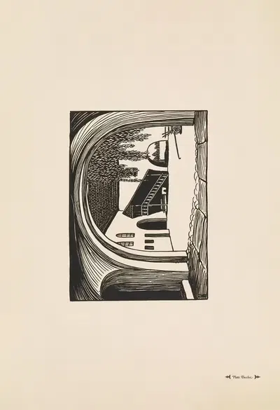 Мейерхоф Леопольдскрона by Люси Сейлер, 1920 — digital art print download
