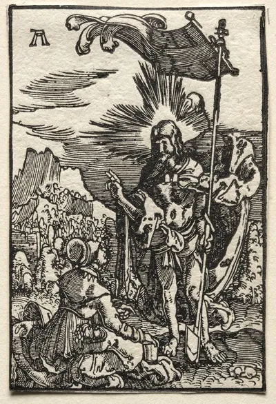 Christ Appearing to St. Mary Magdalen by Альбрехт Альтдорфер, c. 1515 — digital art print download