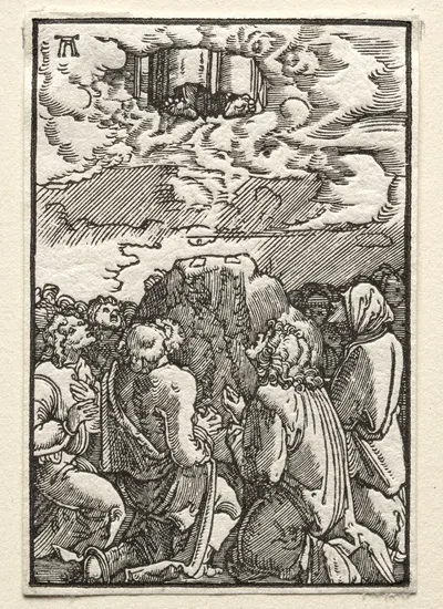 The Ascension by Альбрехт Альтдорфер, c. 1515 — digital art print download