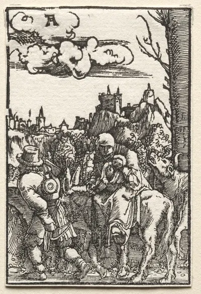 The Flight into Egypt by Альбрехт Альтдорфер, c. 1515 — digital art print download