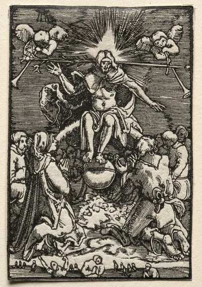 The Last Judgment by Альбрехт Альтдорфер, c. 1515 — digital art print download