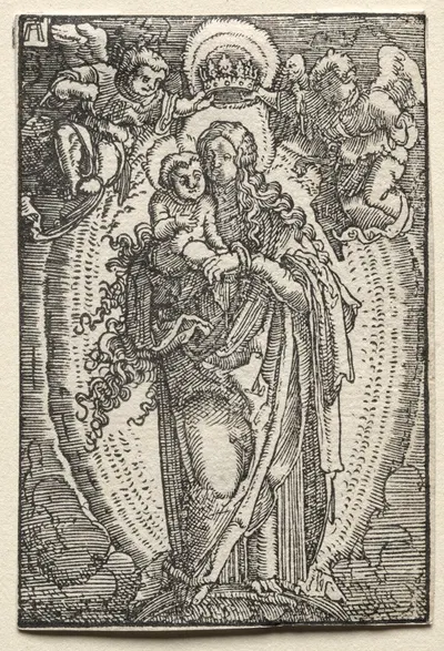 The Virgin as Queen of Heaven by Альбрехт Альтдорфер, c. 1515 — digital art print download