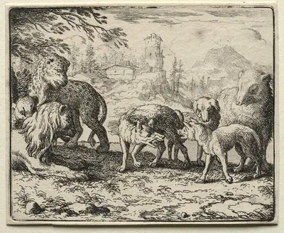The Condemnation of Reynard by Allaert van Everdingen, 1650–1675 — digital art print download