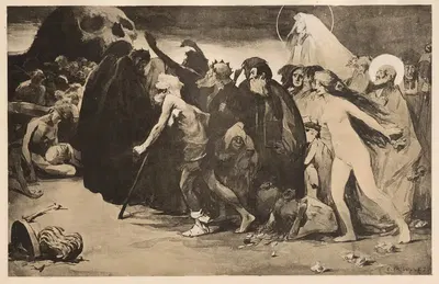 Le Chemin de la Mort by Eugène Trigoulet, 1898-1899 — digital art print download